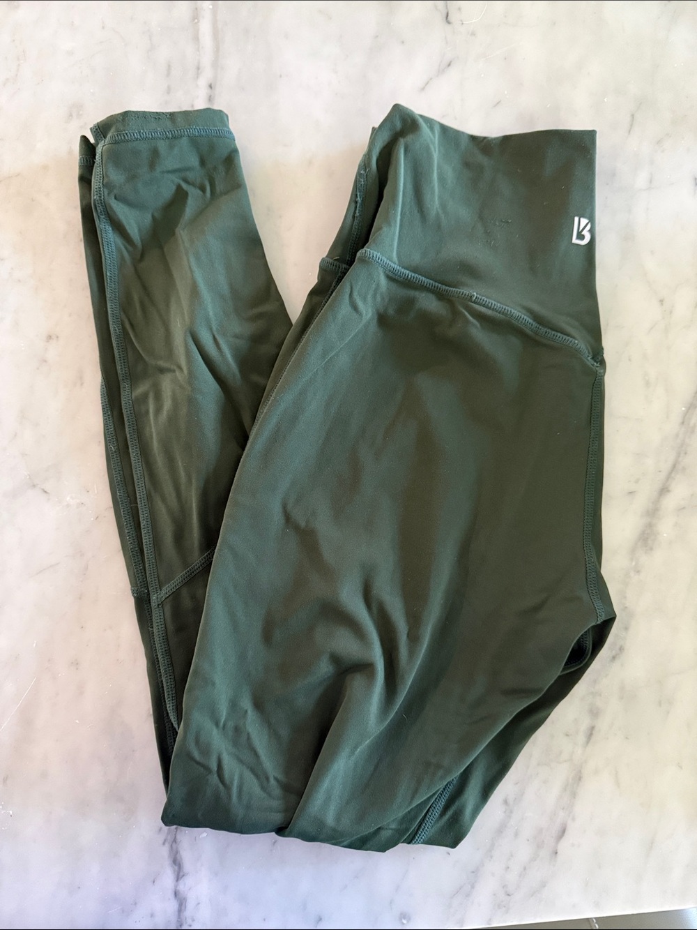 BuffBunny Hunter Green High-Rise Active Leggings